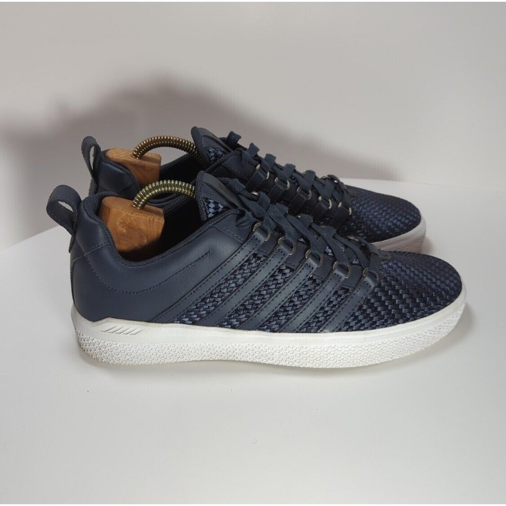 K Swiss Donovan WVN 05633-401-M Weave/Woven Men's Low Navy Blue / White‎ Size 10